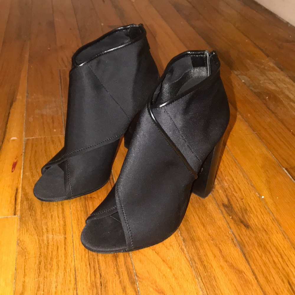 Aldo Open-Toe Booties